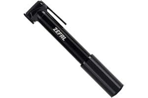ZEFAL Road Micro - Pompe à Main Velo de Route - Robuste et Légère - Vélos de Route et Triathlon - Argent, 165 mm, 7 Bar Pression, Schrader et Presta - 95 g