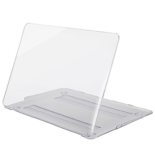 MOSISO MacBook Air 13 H  lle - Ultra Slim Hochwertige Plastik Hartschale Tasche Schutzh  lle Snap Case f  r MacBook Air 13 Zoll  A1466 A1369   Klar Kr