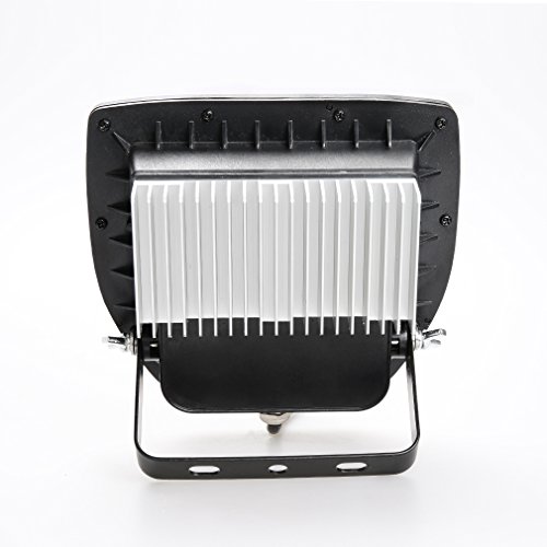 Anten LED Aussen Ultraheller Fluter/Strahler/Flutlicht/Scheinwerfer Wasserdicht IP65 Wetterfest mit Ständer ohne Stecker und Batterie: Design Ultra Slim Mini Flach & Schwenkbar ( Warmweiss Kaltweiss Neutralweiss & 3000K 4000K 6000K & 10W 20W 30W 50W & AC85-265V) - 5