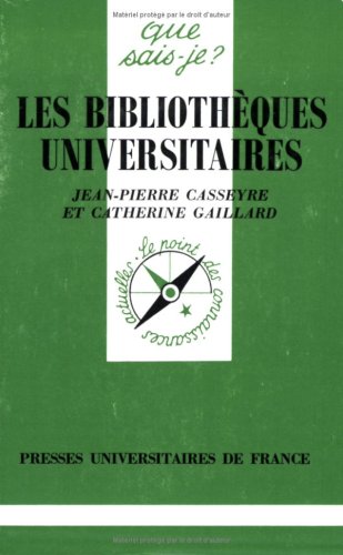 Les bibliothèques universitaires