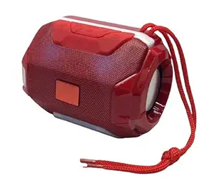 Aerizo AV177 Portable Bluetooth Wireless Speaker with High Bass Sound/Aux/USB/SD Card Slot Supported Compatible with All Devices (Random Colour)