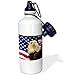 Produktbild statuear Weißkopfseeadler und American Flagge Aluminium 20 Unze 600 ml Sports Wasser Flasche Geschenk