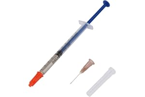 HUAIRDUM Pâte D'argent Conductrice, Graisse D'argent À Séchage Rapide Pour Seringue De Pâte D'argent Conductrice Colle Conductrice De Argent Pour La Réparation De Circuits Imprimés De Clavier(0.4ml)