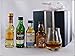 Produktbild Geschenk Exklusives Set prämierte Whisky Miniaturen mit kleinem Glas, kostenloser Versand