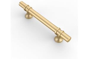 Coinkoly 10 pezzi Maniglie per Oro Mobili da Cucina distanza foro 96 mm maniglia per porta armadio maniglia per armadio da cucina maniglia per camera da letto maniglia per casa CK-EU0004