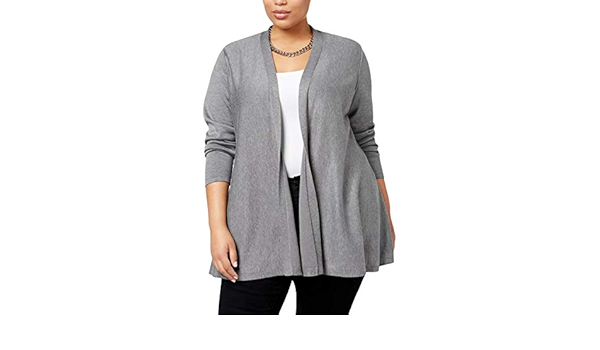 plus size swing cardigan