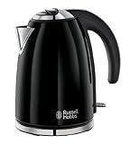 Russell Hobbs Colour Kettle 18946, 1.7 L, 3000 W - Black (Kitchen &amp; Home)