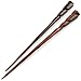 Evolatree - Pair Of Hand Carved Wide Cut Spiral Sono Wood High Gloss Hair Chopsticks - 7.5"