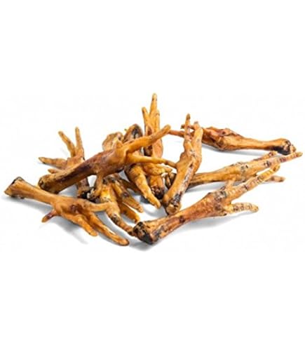 Gedroogde Kippenpoten 100% Natuurlijke honden Kauwsnacks