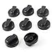 Produktbild sourcingmap® 8 Stück 40mm Dia 8mm x 7mm Montage Dia Gasstrecke Kochfläche Knöpfe Schalter Grips
