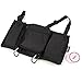 Zicac Hooked Waterproof Oxford Multi Function Kids Toys Snacks Cups Water Bottle Tissue Hanging Pouch Pockets Pram Handle Hanging Pallets Bag Pushchair Buggies Stroller Caddy Handlebar Organizer Storage Bag with 2 Spring Lock Hooks (Black)
