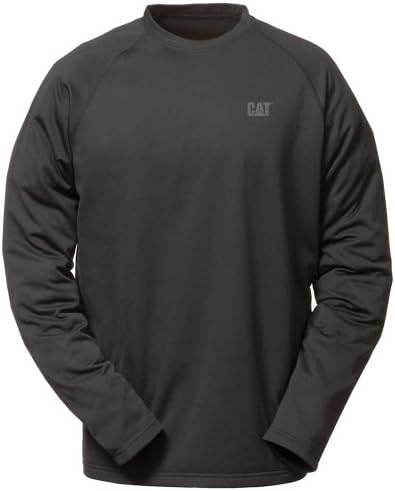 Caterpillar C1499010 Flx Lyr L/s Tee Black Sml