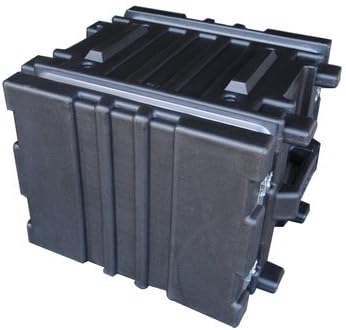 Boschma Roto Rackmount Flight Case 8U Black