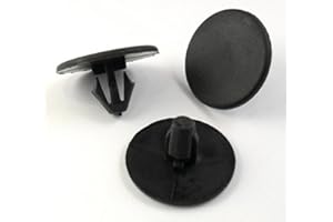 VEHICLE CLIPS 10x Bonnet Insulation Retainer Clips- Plastic Trim Clips Bonnet Lining