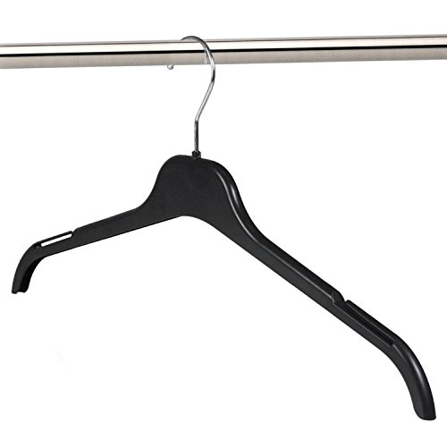 20 KLEIDERBÜGEL/HEMDBÜGEL – 47 CM – STABILER KUNSTSTOFF Hangerworld - 2