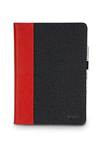 Maroo Folio Kunstledertasche für Microsoft Surface Pro 3 schwarz/rot - 9