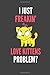 Produktbild I Just Freakin' Love Kittens: Kitten Cat Lovers Gift Lined Notebook Journal 110 Pages