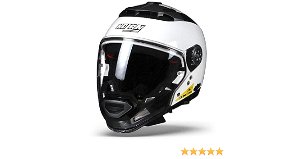 Casco Nolan N44 Evo Classic Metal White - Tg. 3XL : Amazon.it: Auto e Moto