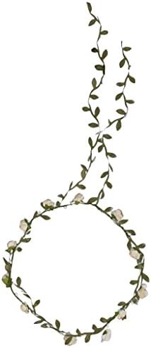 Newwestocean Flowers Branch Festival Wedding Garland Head Wreath Crown Floral Halo Headpiece