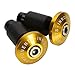 Produktbild [Ø22mm (7/8")] OSAN 2X Motorrad UNIVERSAL Lenkerenden CNC Aluminum (Gold)