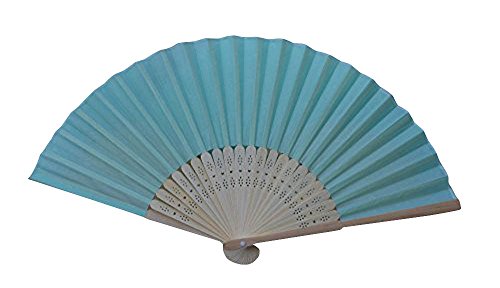 Silk Handfächer 10 Stück, Kunstseide, elegantes Handfächer, aus Bambus, Rippen Teil Geschenkanhänger