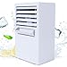 Produktbild Mobiles Klimagerät 2019 Mini Luftkühler Antibakterieller Luftreiniger Multifunktion Ventilator Air Cooler Klimaanlage leise und kompakt USB Anschluß für Büro Zuhause (5.69 * 9.54 * 3.93 inch, Weiß)