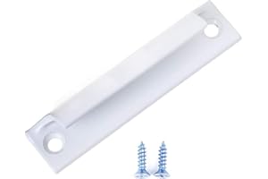 JunYe Aleación de Aluminio Tirador de la Puerta Empujar-Tirar Balcón Puerta Ventana Tiradores Perilla Muebles - Blanco