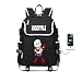 Produktbild GuiSoHn Anime Undertale Backpack Schüler Schultasche Laptop Rucksäcke Freizeittasche Daypack with USB Charging Port