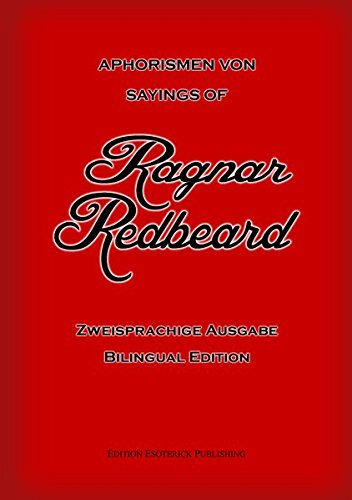 Preisvergleich Produktbild Aphorismen von Ragnar Redbeard. Zweisprachige Ausgabe