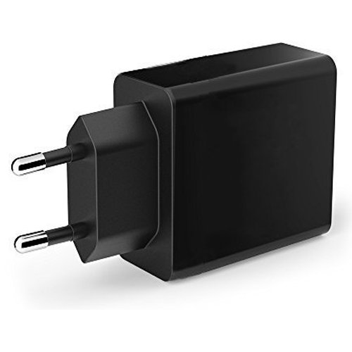 Top-Longer USB Ladegerät 5V 6A 2 Ports mit Smart Technologi Smart Phones und PC Tabletten (Schwarz) - 4