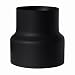 Produktbild SIENA HOME Reduzierung für Ofenrohre, 150 auf 120 mm, Senotherm schwarz 150 mm