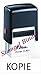 Produktbild Automatikstempel mit Stempelkissen 10 x 26 mm mit Text: KOPIE