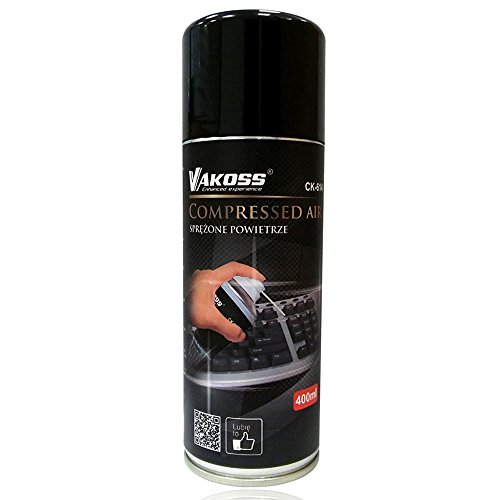 Vakoss CK-614 Reinigung Druckluft 400ml Druckluftspray Druckluftreiniger Air Duster (6)