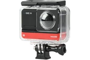 Fenmaru Custodia Impermeabile/Custodia Protettiva per Immersioni per Insta360 One RS (for 360 Panoramic Mode)