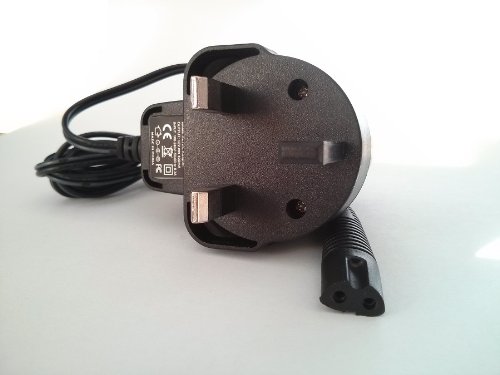 3 Pin UK Charger Power Lead for Braun Electric Shaver Contour 380 UK SELLER