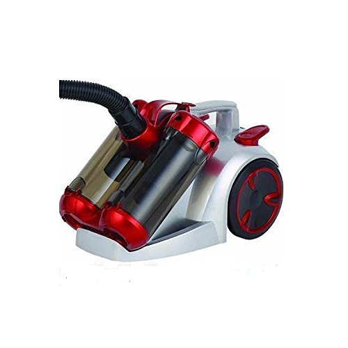 Preisvergleich Produktbild Syntrox Germany - max. 2900 Watt Power Zyklon Staubsauger - silber-rot