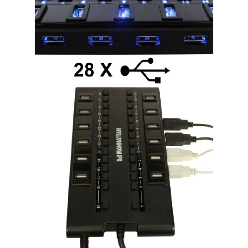Preisvergleich Produktbild MondoHub 28 Port USB Hub