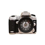 Kamera Creative Wecker Student Geschenke Basteln Retro Nostalgie Geschenke Wecker silber