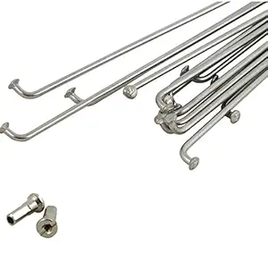 IndiaLot Bicycle Rim Spokes 16X1.75 14G 145MM with Nipple- 20Pcs/ Suitable with 16T Kid Bicycle