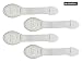 0-Degree Baby Safety Lock Latch (4 Pcs , White) RS.299.00