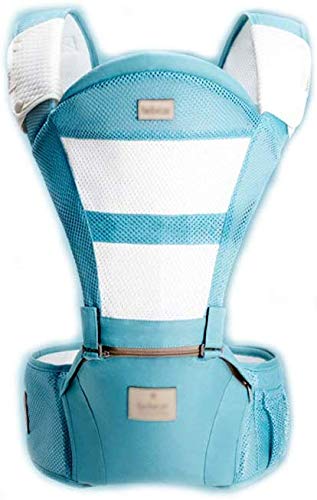 YZ Babytrage-Rucksäcke Ergonomische, leichte Babytrage, vier Jahreszeiten, atmungsaktiver, sicherer Tragegurt für die Babytrage, ideal für Neugeborene,GRÜN