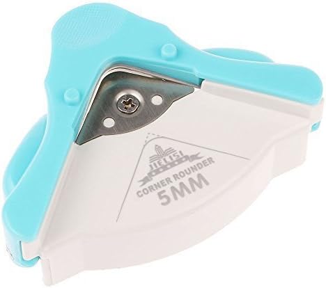 Himollthe Blue Durtheble Photo Ptheper Ctherd Postctherd Corner DIY Rounder Cutter Trimmer 5MM