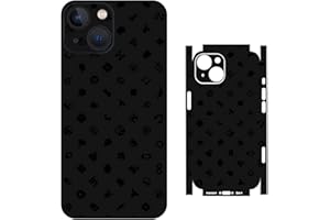 TF Skins passend für iPhone 13 Skin Schutzfolie für die Rückseite und Seiten in edler Optik inkl. Kameraschutz Schutz vor Kratzern (Icons)