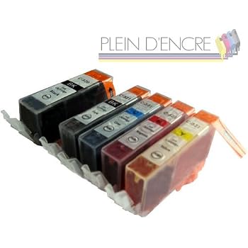 Lot De Cartouches D'encre Compatibles Canon PGI-525 CLI-526 - Pour IP4850 Et Autres