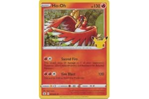 POKÉMON The Pokemon Company International - Carta singola Pokemon HO-OH 001/025 CELEBRATIONS