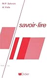 SAVOIR-LIRE. Précis de lecture critique