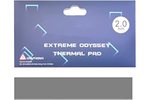 1 one enjoy Thermal Pad 12.8 W/mK, 120x20x2mm, Non Conductive Silicone Thermal Pads for Laptop Heatsink/GPU/CPU/LED Cooler (2mm)