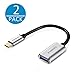 Price comparison product image KiWiBiRD USB Type C to USB 3.0 OTG Host Cable, USB-C to USB 3.0 Female Adapter Compatible with MacBook, MacBook Pro, Galaxy S8/S9/Note 8/Tab S3, Google Pixel 2, more Type-C Ready Devices [2 Pack]