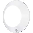 HONWELL Motion Sensor Ceiling Light Indoor Outdoor, LED Bathroom Ceiling Porch Light Wireless Battery Operated for Hallway Garage Bedroom Closet Stairs Basements Pantries Laundry Room