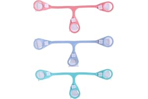 HOTMNTY Nappy Clips, Baby Nappy Clip, Nappy Clip for Muslin Nappies, Cloth Nappies, Triangular Nappy Clip, for Holding Baby Nappies, Nappy Strap, Baby Cloth, Nappy Strap, Replacement Nappy Pins, Pack of 3